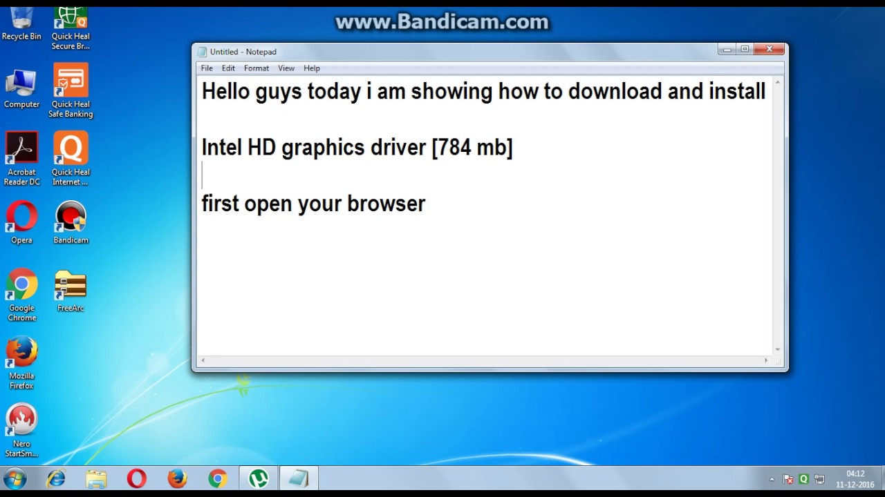 intel hd graphics driver